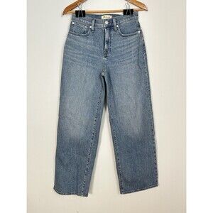 Madewell The Perfect Vintage Wide Leg Jeans Women’s 26 High Rise Medium Wash